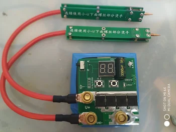 Mini Taşınabilir Nokta Kaynakçı 18650 Lityum Pil Enerji Depolama Kontrol Paneli DIY Tam Set Aksesuarları Çok darbe Kaynak