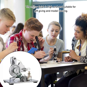 Model Motor Deney Metal Jeneratör Buharlı Sınıf Emek Eğitim Öğretmenleri Aksesuarları Oyuncak Çocuk