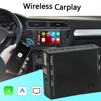 OEM Ekran Yükseltme Kablosuz CarPlay Dekoder Kutusu Android Otomatik Ayna Bağlantı için Fit MIB1 / MIB2 Platformu