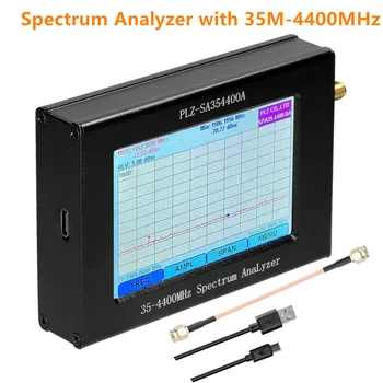 PLZ-SA35-4400-A1 Spektrum Ağ Analizörü Sinyal Kaynağı İzleme Kaynağı 35-4400mhz Genlik Bant Genişliği Frekans LCD Renkli Disp