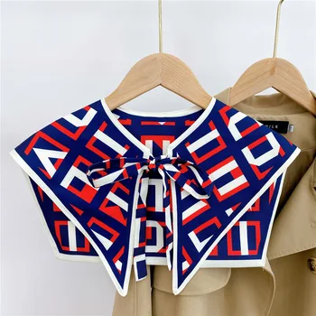 Pelerinler Yeni Stil omuz eşarbı Şal Kadın Yanlış Yaka Klima Odası Şal Dekorasyon Düğümlü Eşarp Pelerin