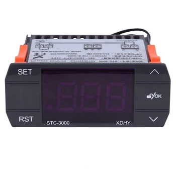 STC-3000 110 V-220 V 30A Basın dijital sıcaklık kontrol cihazı Termostat Sensörü Kontrol Aracı