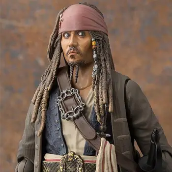 Shf Karayip Korsanları Ölü Erkekler Hiçbir Masalları salazar'ın İntikamı Aksiyon Figürü Jackie Sparrow Kaptan Johnny Depp Model Oyuncak