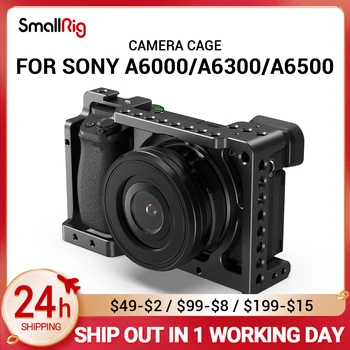 SmallRig Sony Alpha DSLR kamera kafesi sony a6000 / A6000 / Nex - 7 sony Kamera Rig W / Ayakkabı Dağı Mikrofon 1661