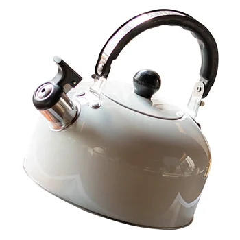 Su ısıtıcısı çay Stovetop ıslık su paslanmaz Pot ısıtıcılar çelik soba Boilingteapot kazan Coffeecamping Gasteapots düdük sıcak