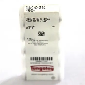 TNMG160408-TS NS9530 100 % Orijinal Tungaloy Metal Seramik İç Delik Dönüm Ekleme Bitirme Donanım Aracı TNMG160408-TS NS9530