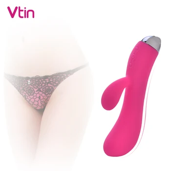 Tavşan Vibratör Kadınlar İçin 7 Hız G Noktası Yapay Penis Vibratörler Silikon Su Geçirmez Klitoris Stimülatörü vajina masaj aleti Seks Shop
