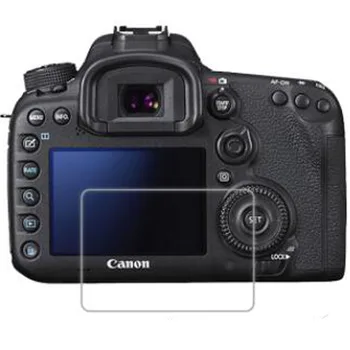 Temperli Cam Koruyucu için Canon EOS 7D Mark II Mark2 MK2 Mark Iı 7D2 7DII Kamera LCD Ekran koruyucu film Kapak Koruma