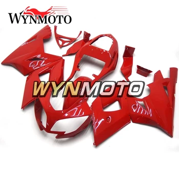Triumph Daytona 600-650 Için komple Parlak Kırmızı Laminer Akış 2003-2005 ABS Plastik Daytona 600 650 2004 Motosiklet Kaporta Cowlings