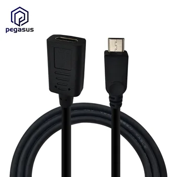 USB-C 3.1 Tip C Dişi mikro USB Erkek dönüştürücü kablosu Adaptörü OTG Konektörü