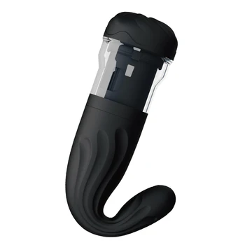 USB Motor Teleskopik Erkek Masturbator Otomatik Pistonlu Döner ve Geri Çekilebilir Seks Makinesi Güçlü Vibratör Seks Oyuncak Erkekler için
