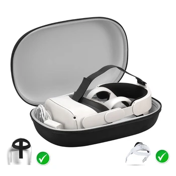 Uygun Oculus quest 2 VR ikinci nesil saklama çantası all-in-one kulaklık