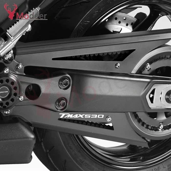 Yamaha T-MAX530 T-MAX TMAX 530 2017 2018 2019 2020 2021 2022 CNC Motosiklet Zincir Koruma Kemeri Kapak Koruyucu Aksesuarları
