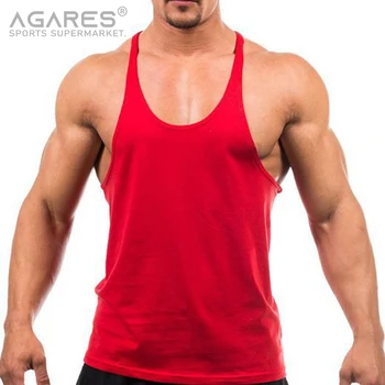 Yaz Yüksek Kaliteli Elastik Erkek Tankı Üstleri Moda DIY Özel Logo Kolsuz Giyim Basit Baskı Düz renk T Shirt Y482