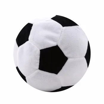 Yeni 1 Adet Futbol Şekilli Peluş Yastık Yeni Futbol Topu Yastık Kabarık Dolması Peluş Atmak Yumuşak Dayanıklı Spor Oyuncak 4 renkler