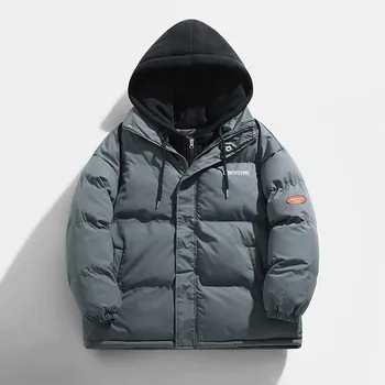 Yeni 2022 avrupa Yüksek moda Büyük Boy Kirpi Kabarcık Mont sıcak vintage Kapşonlu Harajuku ceketler