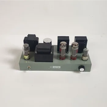 Yeni 6N9P Itme EL34B Tek Uçlu Sınıf A Tüp güç amplifikatörü Çift Kanal 8 W+8 W