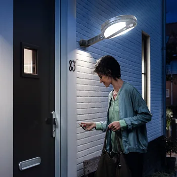 Yeni Güneş Duvar Lambası LED İnsan İndüksiyon Lamba Açık Avlu Lambası Bahçe Villa Aydınlatma Su Geçirmez Lamba