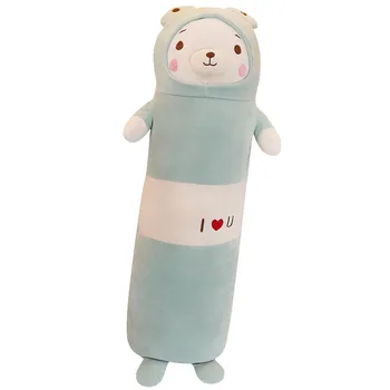 Yeni Huggable Yumuşak Hayvan Karikatür Yastık oyuncak ayı Domuz Ördek peluş oyuncak Dolması Yastık Güzel Çocuklar Doğum Günü Hediyesi