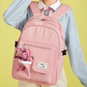 Yeni Japon ve Kore Güzel Kadın Sırt Çantası Su Geçirmez Sırt Çantası Genç kız çocuk okul çantası Sevimli Öğrenci Bookbag Mochilas