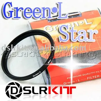 Yeşil.L 67mm Yıldız 4 Nokta 4PT Filtre için 67mm LENS