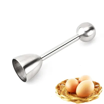 Yumurta Topper Yumurta Kraker Snipper Paslanmaz Mutfak Aracı çelik kesici Açacağı makas tijera Kesme kabuk Haşlanmış Pişmiş