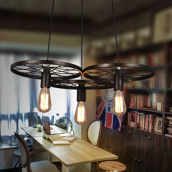 avize tavan endüstriyel aydınlatma noel süslemeleri ev dekor için maison luminaria de mesa vintage ampul lamba