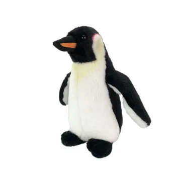 sevimli peluş penguen oyuncak yüksek kalite siyah penguen bebek hediye yaklaşık 25 cm