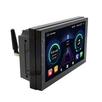 Çift Din Araba Stereo HD bluetooth Video Oynatıcı / WGPS Navigasyon 7 İnç Android 10.1 Dokunmatik Ekran Araba Radyo Video Oynatıcı