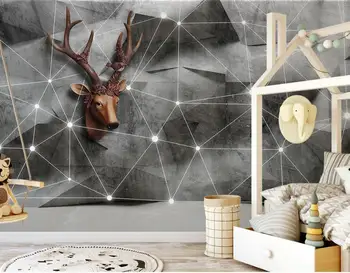 Özel papel de pared Yaratıcılık 3D duvar kağıtları Oturma odası yatak odası 3d duvar sticker Arka Plan duvar dekorasyonu