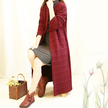 Ücretsiz Kargo 2021 Moda Kadın Uzun Orta buzağı Trençkot Artı Boyutu Gevşek Açık Dikiş Uzun Kollu Palto Vintage Giyim