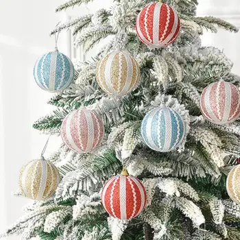 Şık Asılı Kolye Kırılmaz Uzun ömürlü Noel Ağacı Kolye Noel Süsler Asılı Top